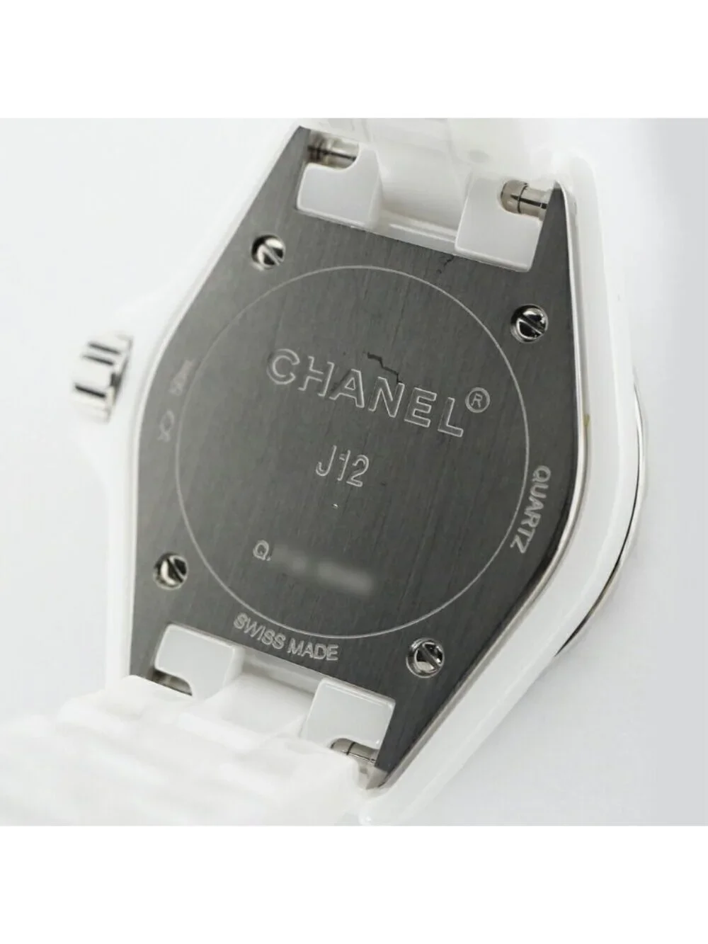 Chanel 29 White Diamond Bezel Ceramic Quartz Watch